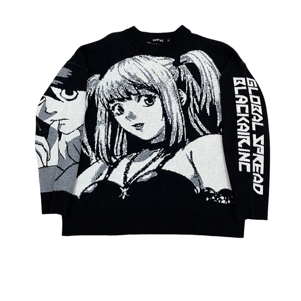VamTac Misa Amane Knit Sweater Anime Men's Medium Death Note